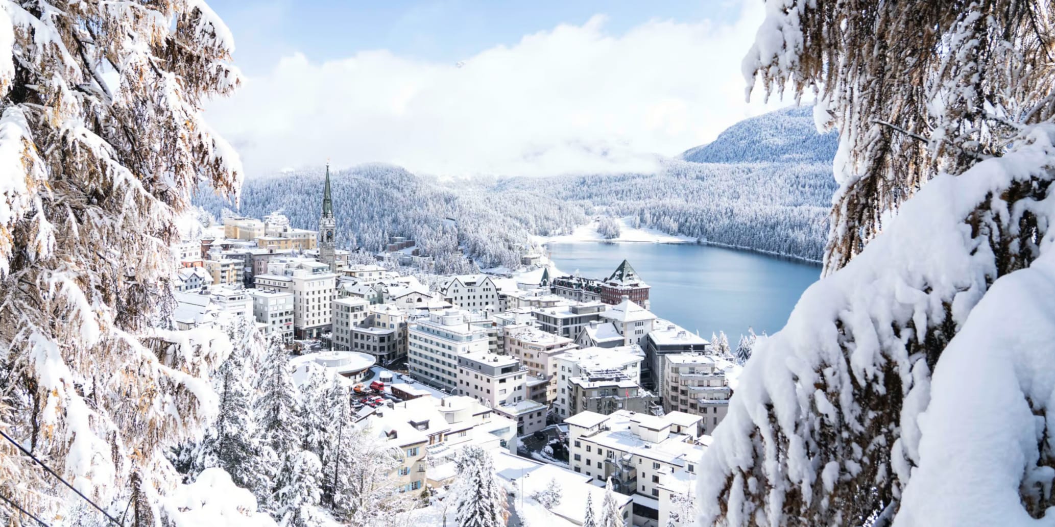 St. Moritz im Winter